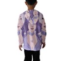 Futuristic woman Kids  Hooded Windbreaker View2