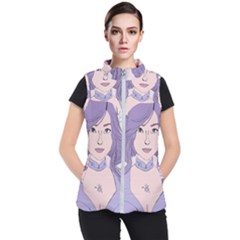 Futuristic Woman Women s Puffer Vest by Fundigitalart234