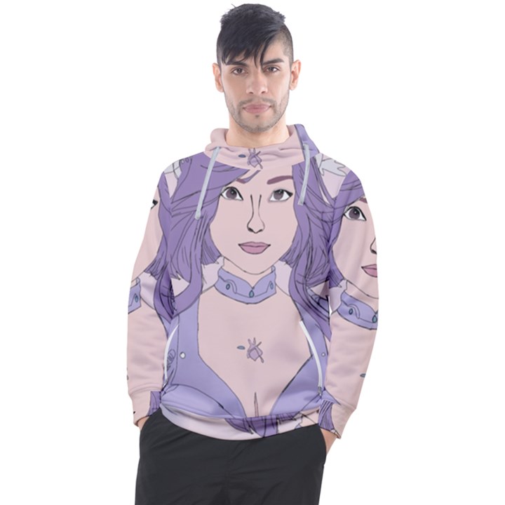 Futuristic woman Men s Pullover Hoodie