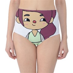 Toca Life Self Made Character  Classic High-waist Bikini Bottoms by Fundigitalart234