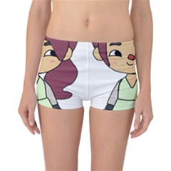 Toca Life Self Made Character  Reversible Boyleg Bikini Bottoms by Fundigitalart234