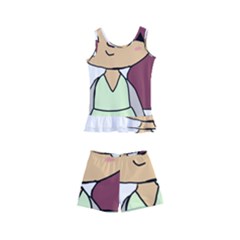 Toca Life Self Made Character  Kids  Boyleg Swimsuit by Fundigitalart234