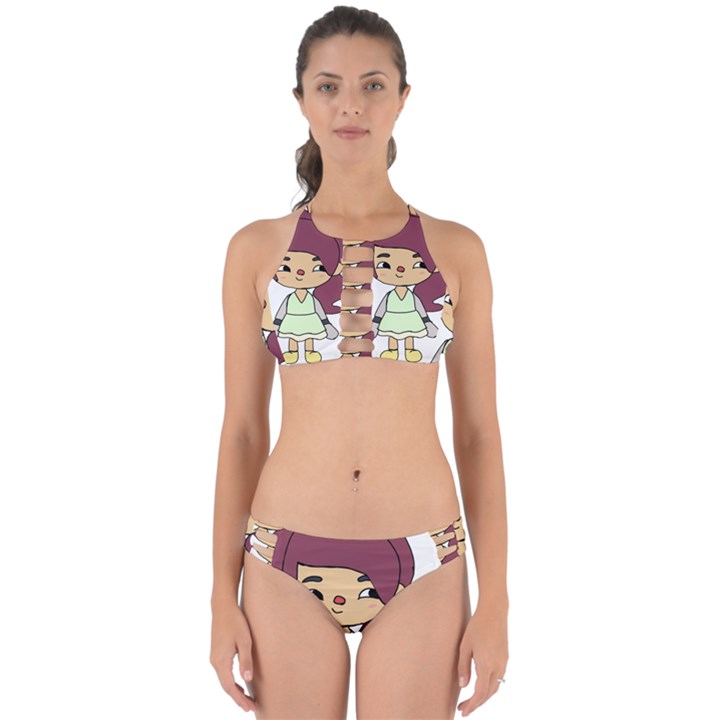 Toca life self made character  Perfectly Cut Out Bikini Set