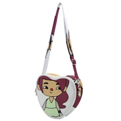 Toca Life Self Made Character  Heart Shoulder Bag by Fundigitalart234