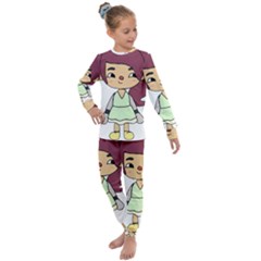 Toca Life Self Made Character  Kids  Long Sleeve Set  by Fundigitalart234