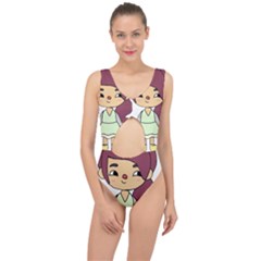 Toca Life Self Made Character  Center Cut Out Swimsuit by Fundigitalart234