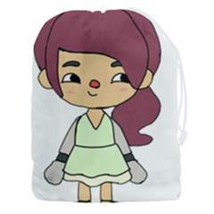 Toca Life Self Made Character  Drawstring Pouch (3xl) by Fundigitalart234