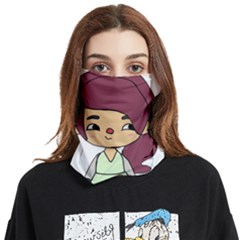 Toca Life Self Made Character  Face Covering Bandana (two Sides) by Fundigitalart234