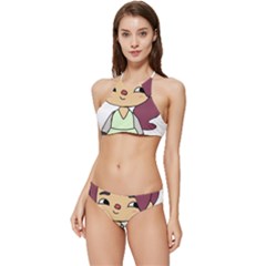 Toca Life Self Made Character  Banded Triangle Bikini Set