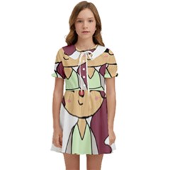 Toca Life Self Made Character  Kids  Sweet Collar Dress by Fundigitalart234