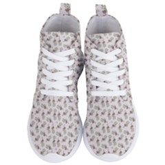 Warm Blossom Harmony Floral Pattern Women s Lightweight High Top Sneakers by dflcprintsclothing