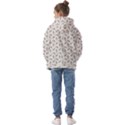 Warm Blossom Harmony Floral Pattern Kids  Oversized Hoodie View2