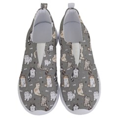 Cute Cat Pattern Cartoon No Lace Lightweight Shoes by Cowasu