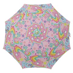 Bears Kawaii Pattern Straight Umbrellas by Cowasu