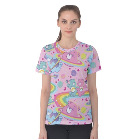 Bears Kawaii Pattern Women s Cotton Tee by Cowasu