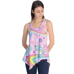 Bears Kawaii Pattern Sleeveless Tunic by Cowasu