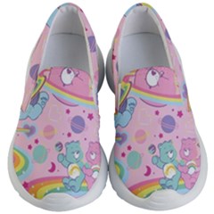 Bears Kawaii Pattern Kids Lightweight Slip Ons by Cowasu