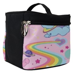 Bears Kawaii Pattern Make Up Travel Bag (small) by Cowasu