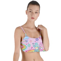 Bears Kawaii Pattern Layered Top Bikini Top  by Cowasu