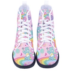 Bears Kawaii Pattern Women s High-top Canvas Sneakers