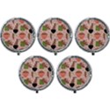 Japanese Street Food Soba Noodle In Bowl Mini Round Pill Box (Pack of 5) View1