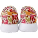 Japanese Kimono Pattern Men s Velcro Strap Shoes View4