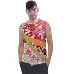 Japanese Kimono Pattern Men s Regular Tank Top by Cowasu