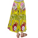 Robot Pattern Lego Women s Satin Palazzo Pants View2