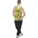 Robot Pattern Lego Men s Sleeveless Hoodie View2