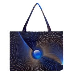 Abstract Background Pattern Medium Tote Bag by Cowasu