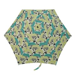 Flora Nature Color Japanese Patterns Mini Folding Umbrellas by Cowasu