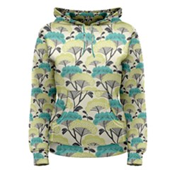 Flora Nature Color Japanese Patterns Women s Pullover Hoodie by Cowasu