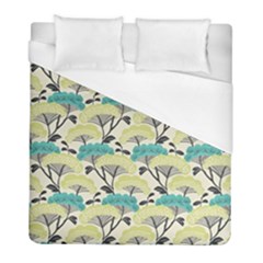 Flora Nature Color Japanese Patterns Duvet Cover (full/ Double Size) by Cowasu