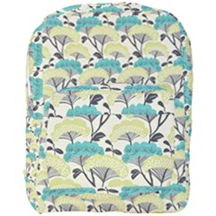 Flora Nature Color Japanese Patterns Full Print Backpack by Cowasu