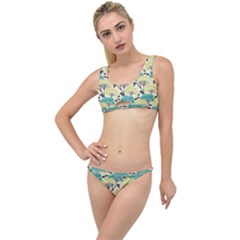 Flora Nature Color Japanese Patterns The Little Details Bikini Set by Cowasu