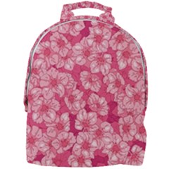 Cute Pink Sakura Flower Pattern Mini Full Print Backpack by Cowasu