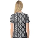 Tribal African Pattern V-Neck Sport Mesh Tee View2