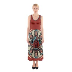 Skull Grateful Dead Phone Gratefuldead Sleeveless Maxi Dress by Cowasu