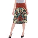 Skull Grateful Dead Phone Gratefuldead Midi Beach Skirt View1