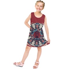 Skull Grateful Dead Phone Gratefuldead Kids  Tunic Dress by Cowasu