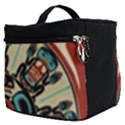 Skull Grateful Dead Phone Gratefuldead Make Up Travel Bag (Small) View2