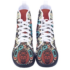 Skull Grateful Dead Phone Gratefuldead Men s High-top Canvas Sneakers