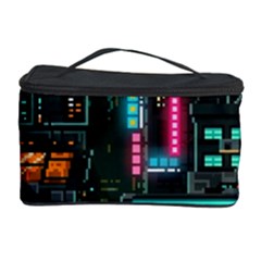 Video Game Pixel Art Cosmetic Storage Case by Cowasu