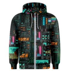 Video Game Pixel Art Men s Zipper Hoodie by Cowasu