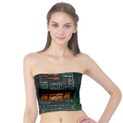 Video Game Pixel Art Tube Top by Cowasu