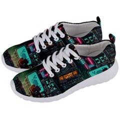 Video Game Pixel Art Men s Lightweight Sports Shoes by Cowasu