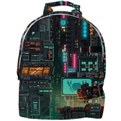 Video Game Pixel Art Mini Full Print Backpack by Cowasu