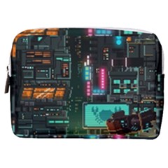 Video Game Pixel Art Make Up Pouch (medium) by Cowasu