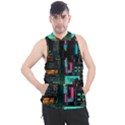 Video Game Pixel Art Men s Sleeveless Hoodie View1