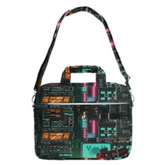 Video Game Pixel Art Macbook Pro 16  Shoulder Laptop Bag by Cowasu